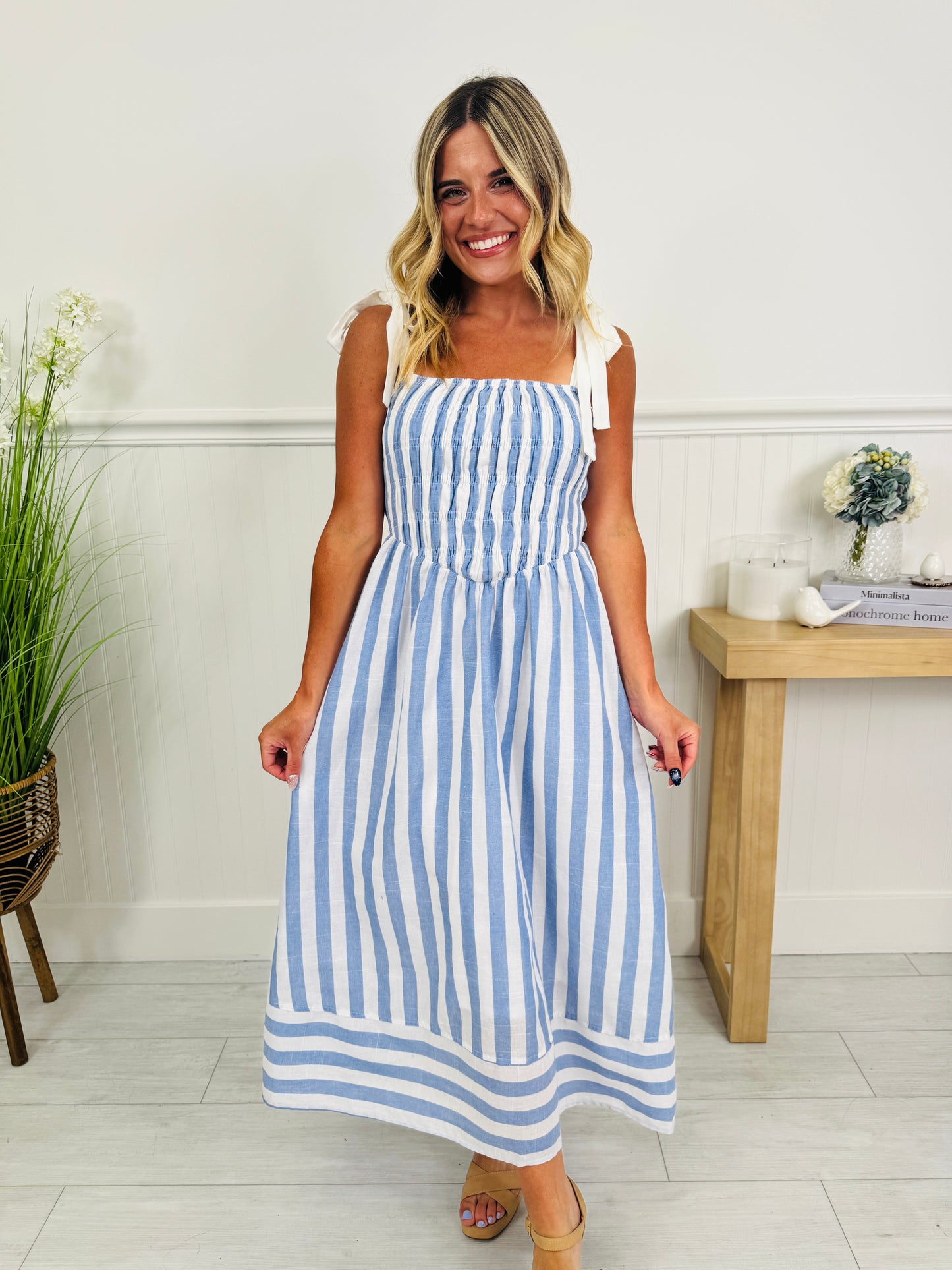 Coastal Charm Maxi Dress In Multiple Colors