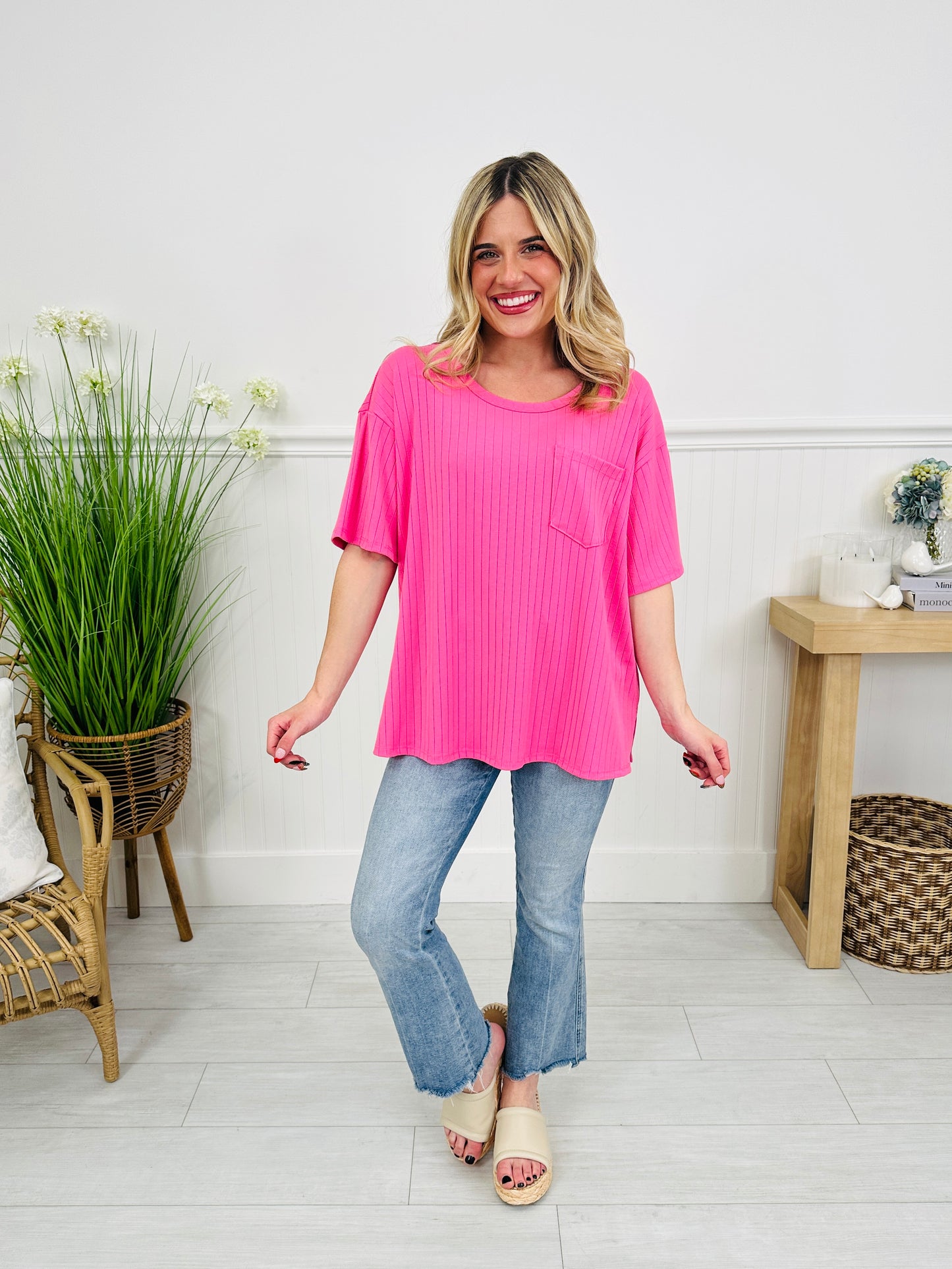 Pocket Full of Happy Top In Multiple Colors