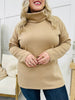 REG/CURVY On The Go Scuba Mock Neck Top--Multiple Colors