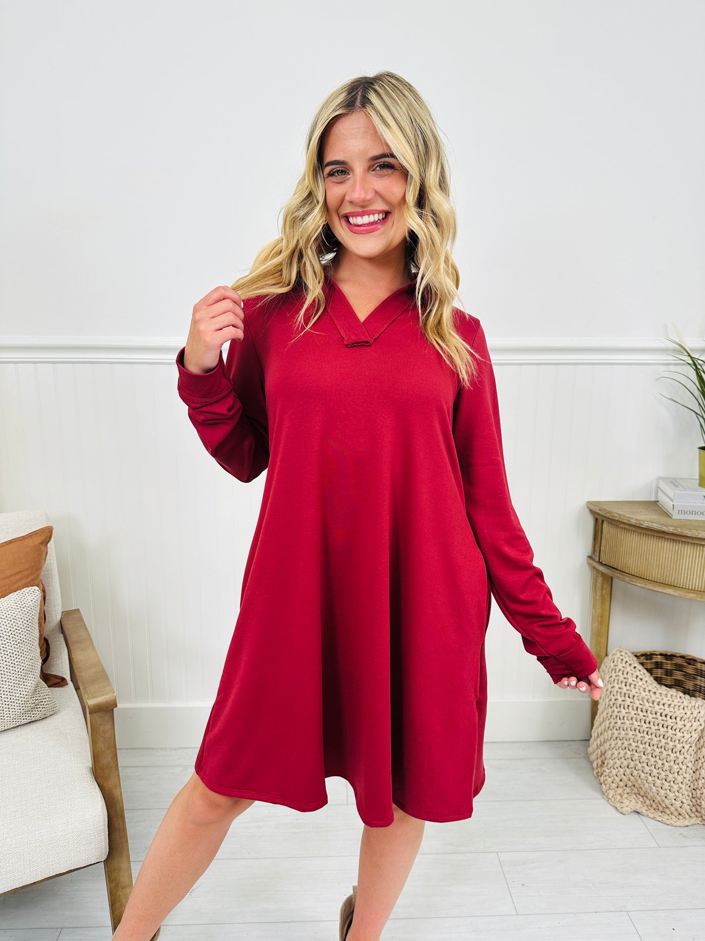 Fall Is In The Air Dress - Multiple Colors!