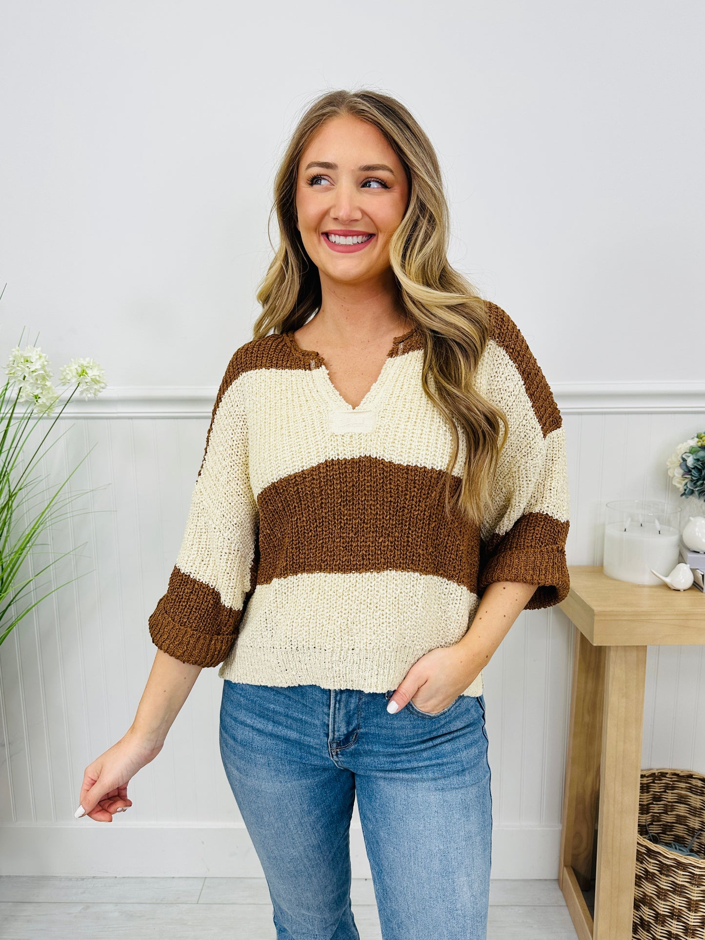 Coastal Stripes Top in Multiple Colors