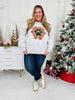 Holly Jolly Dog Mama Graphic Crewneck Sweatshirt