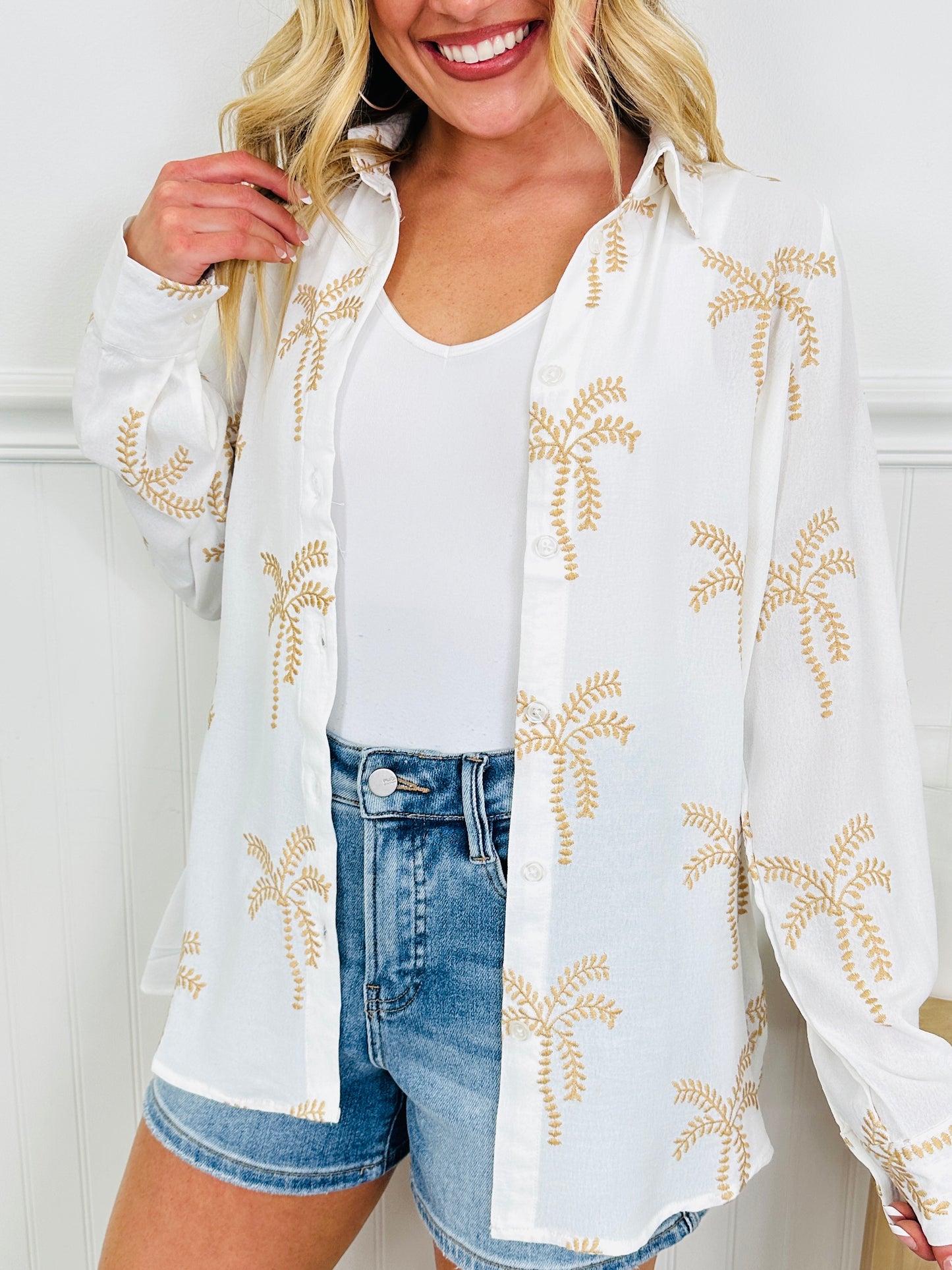 Palm Tree Paradise Top