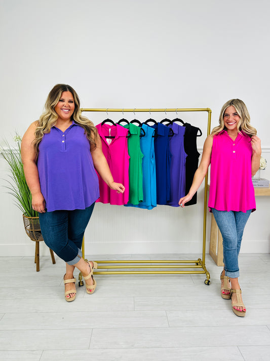 Easy Come Easy Go Tank Top in Multiple Colors