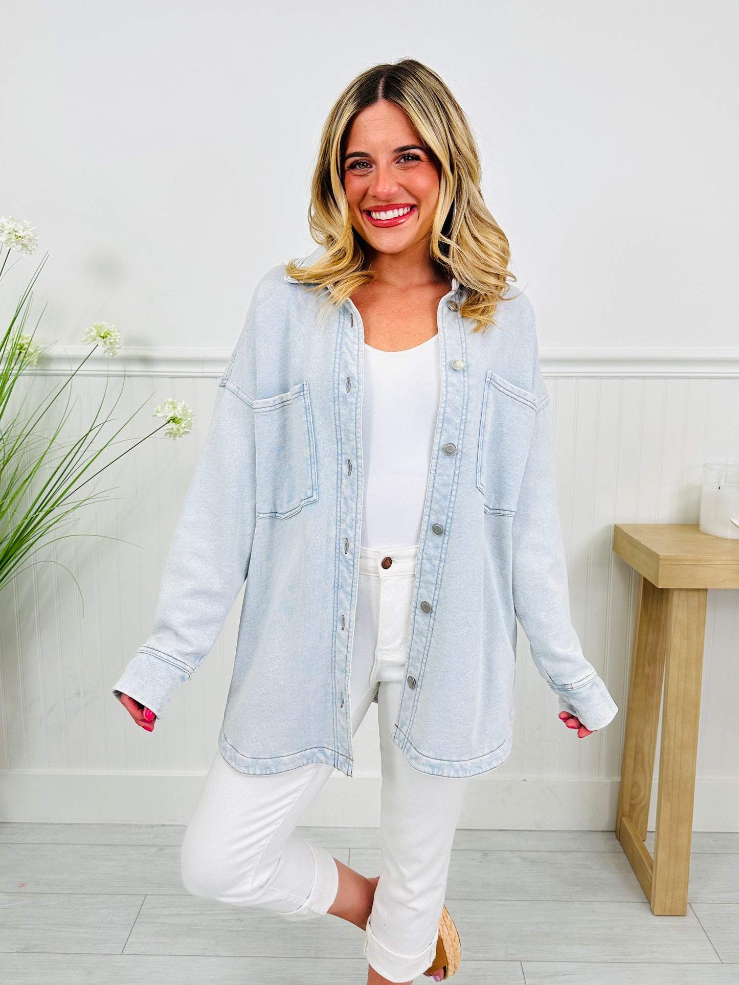 MOCO Exclusive Go Everywhere Jacket in Light Denim