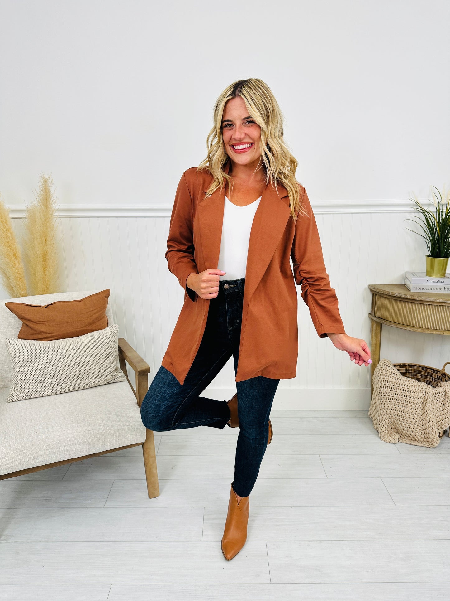 Best Selling Boss Lady Magic Blazer- Multiple Colors!