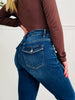 Pocket Goals Tummy Control Bootcut Jeans