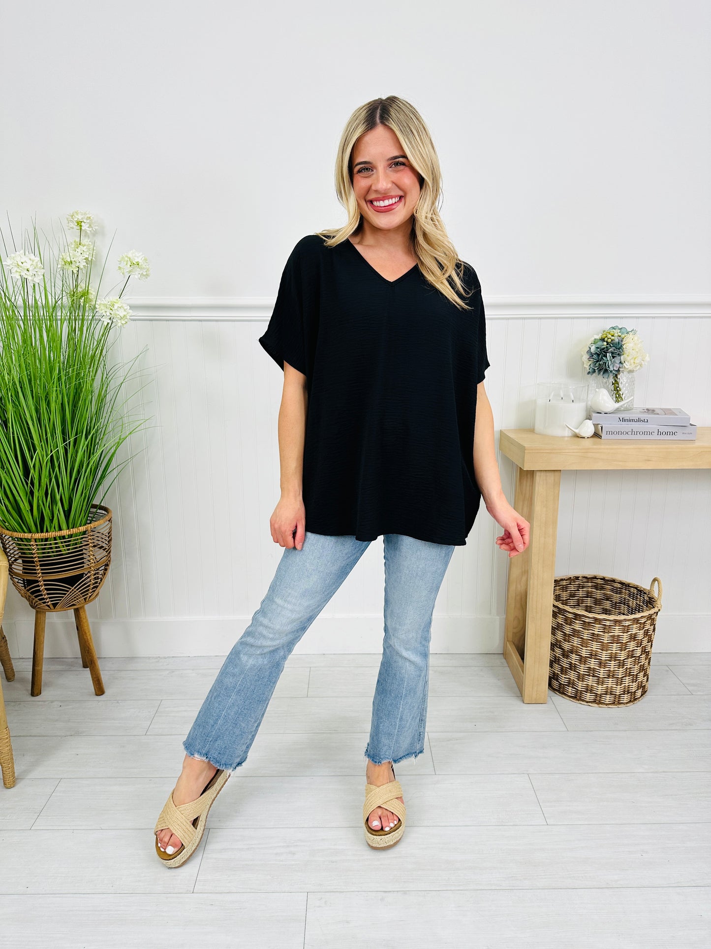 Go With The Flow Top-- Multiple Colors!