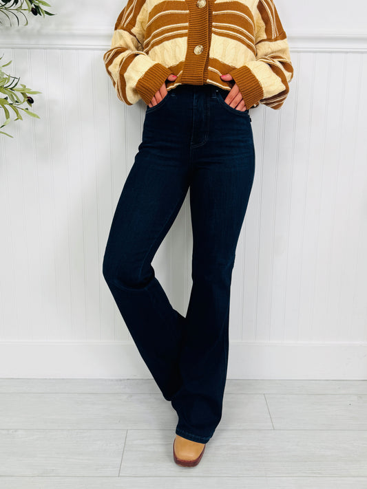 Judy Blue Flare Game Tummy Control Flare Jeans In Regular and Petite
