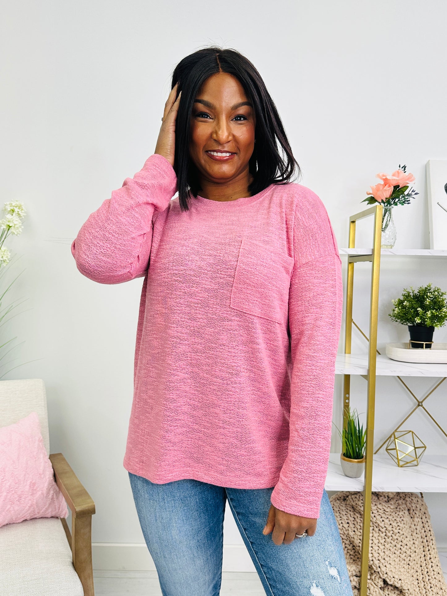 A Quiet Kind of Cozy Top In Multiple Colors