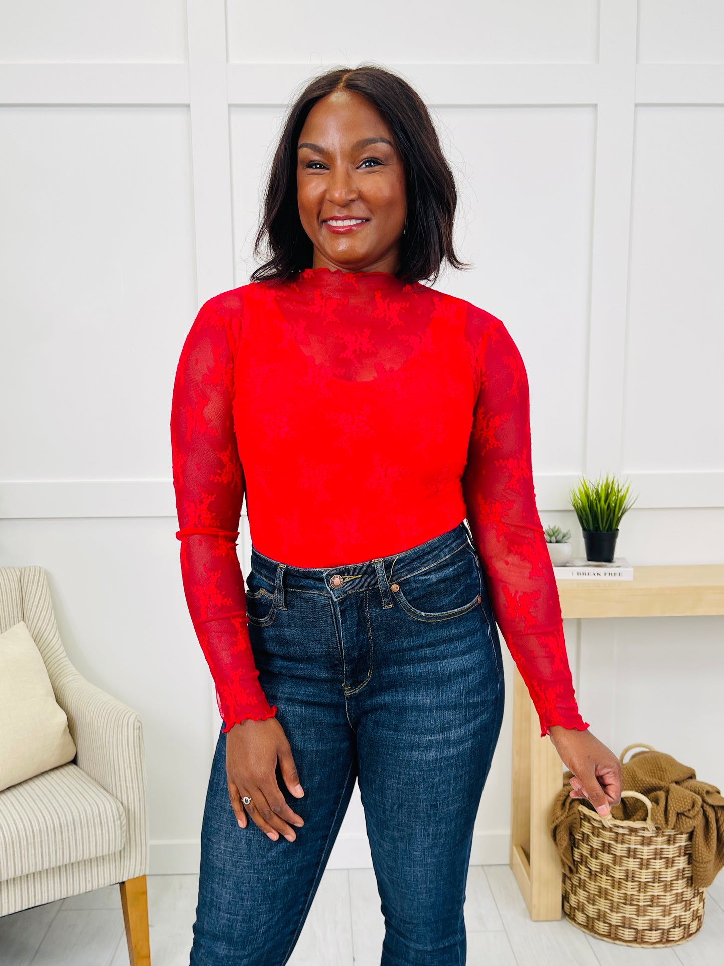 Lace And Charm Top- Multiple Colors!