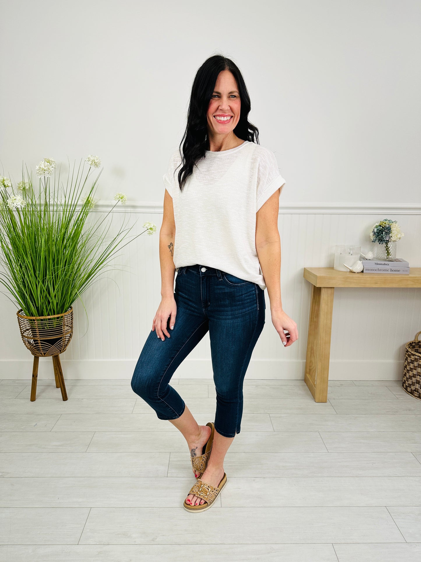 Judy Blue Soak Up The Sun Capris