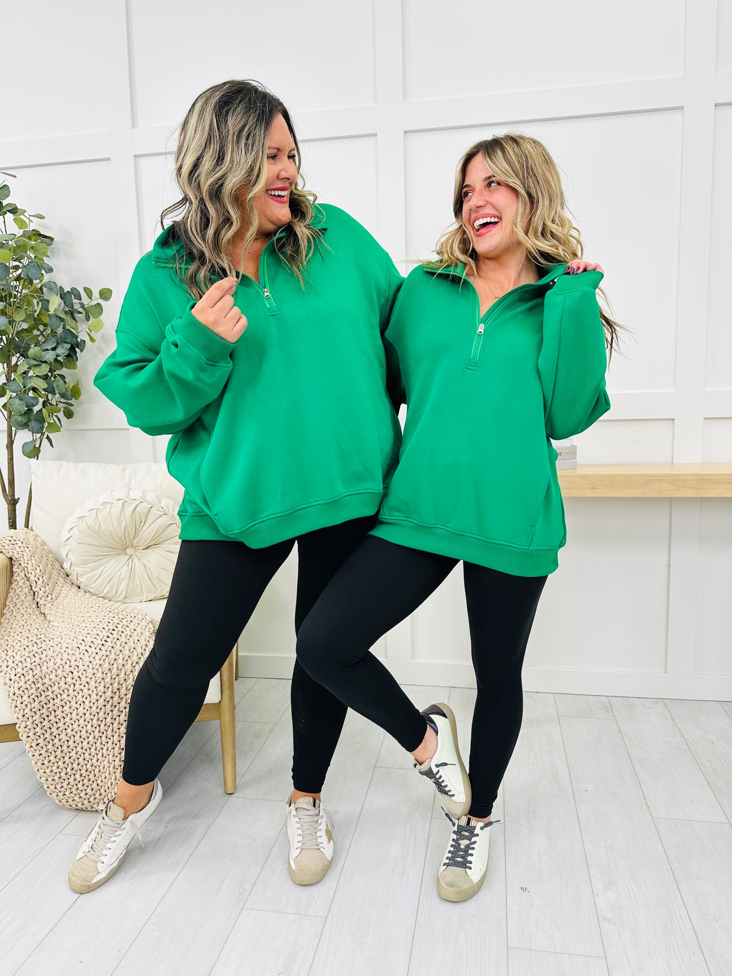 REG/CURVY MOCO Exclusive Super Scuba Pullover In New Holiday Colors!