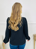 Autumn Avenue Top in Black