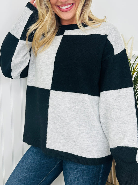 Check Into Fall Sweater- Multiple Colors!