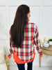 Driftwood Trails Flannel In Red