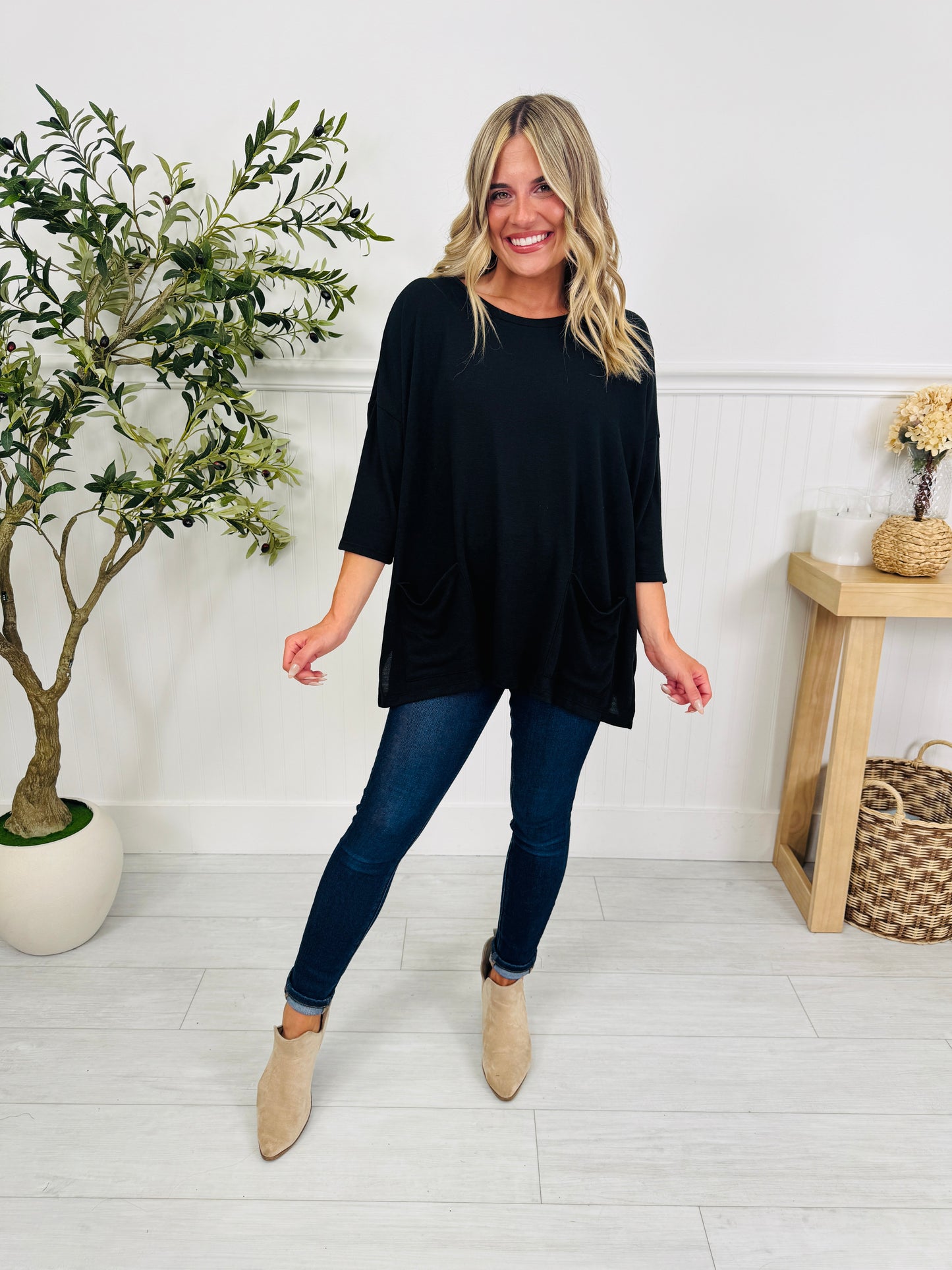 Easygoing Essential Top In Multiple Colors