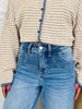 Signature Seam Tummy Control Wide Leg Jeans