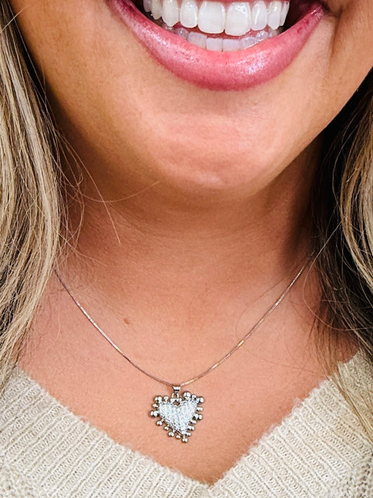 Shining Love Necklace In Multiple Colors