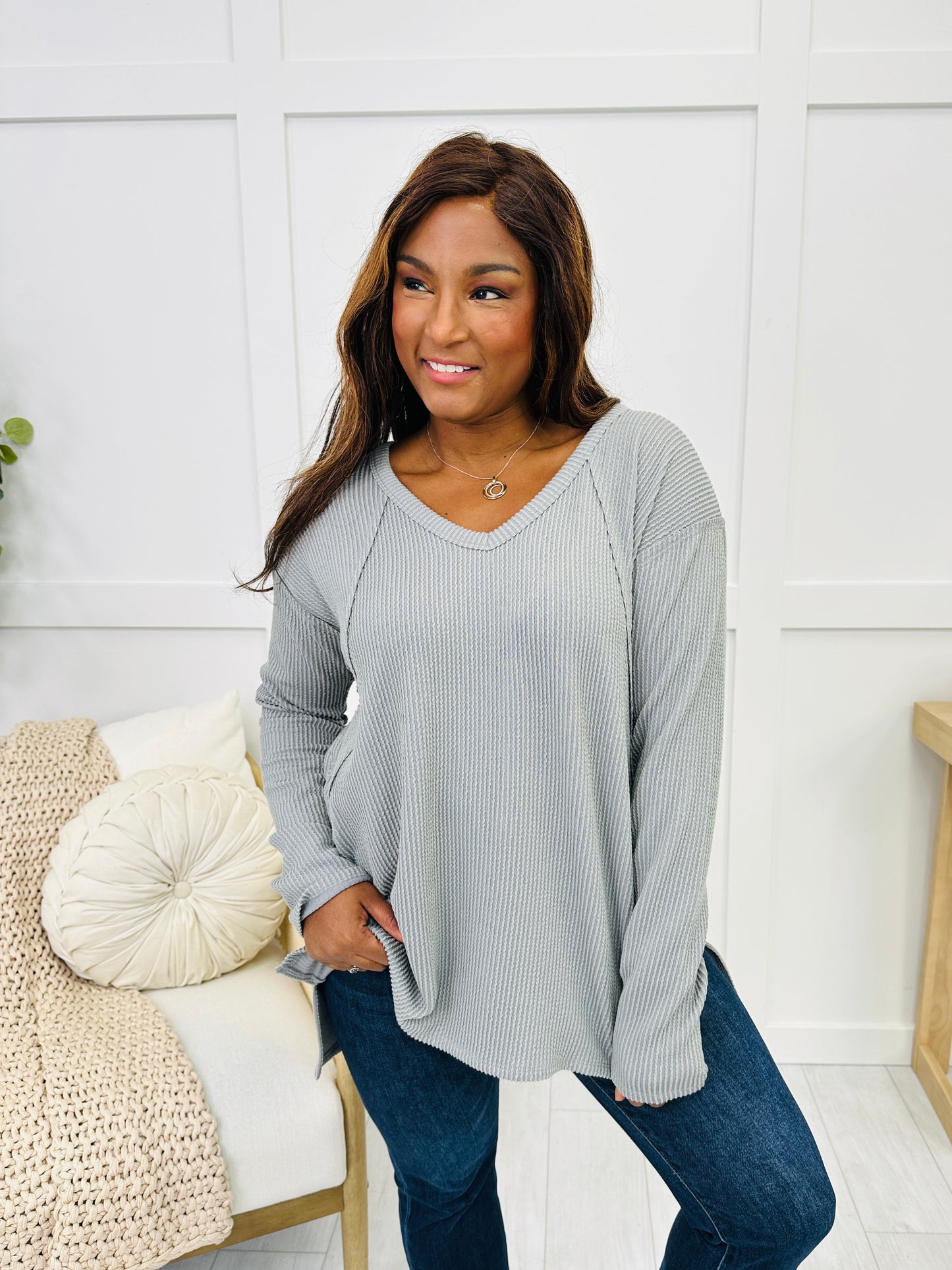 REG/CURVY Cozy and Corded Top - Multiple Colors!