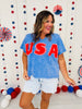 Patriotic Patchwork Top in Multiple Colors