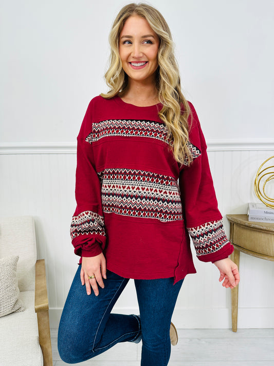 Threaded And True Pullover