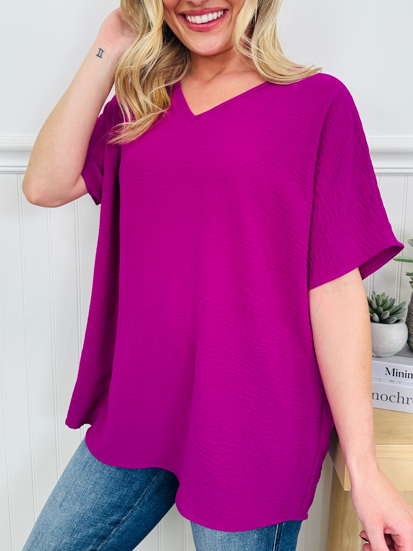 Go With The Flow Top-- Multiple Colors!