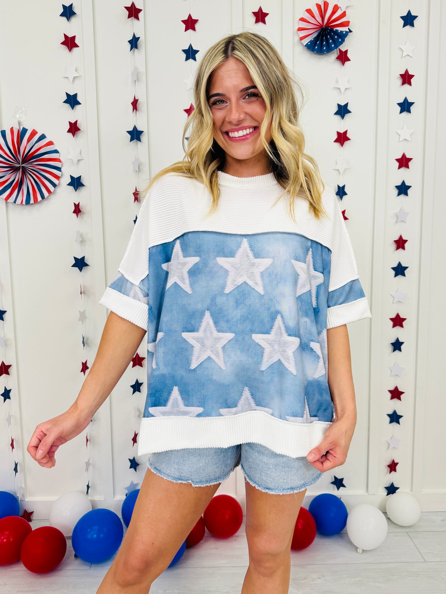 Star Spangled Style Top