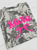 XOXO Camo Graphic Tee