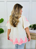 Sunkissed Stitches Top In Off White