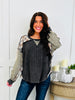 Wildwood Patchwork Top In Black