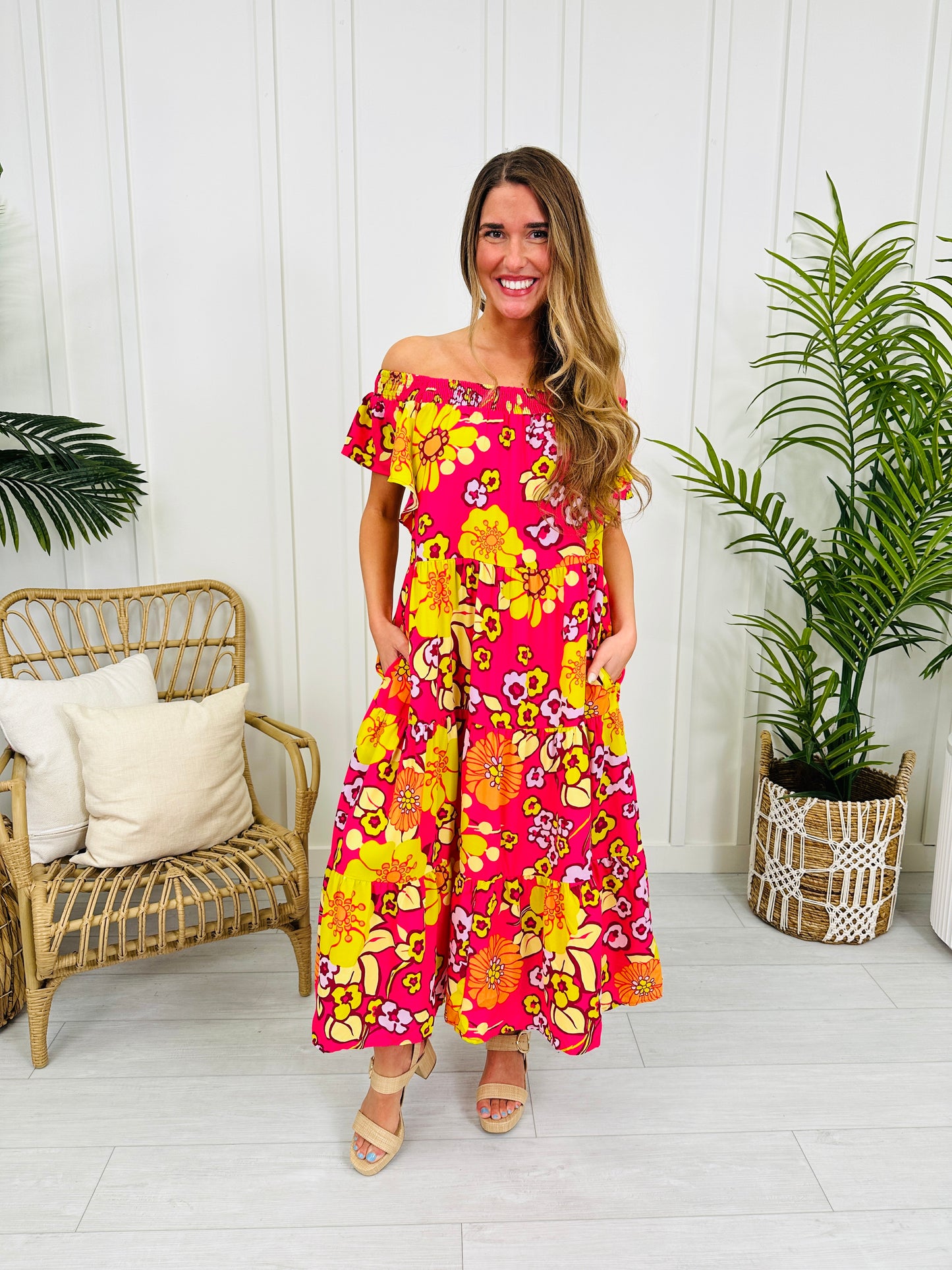 Floral Fiesta Dress