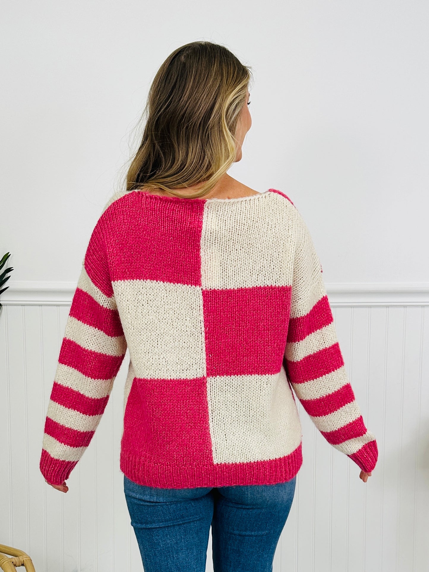 Checked with Love Top