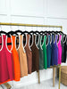 Athleisure Edge Tank Top In Multiple Colors