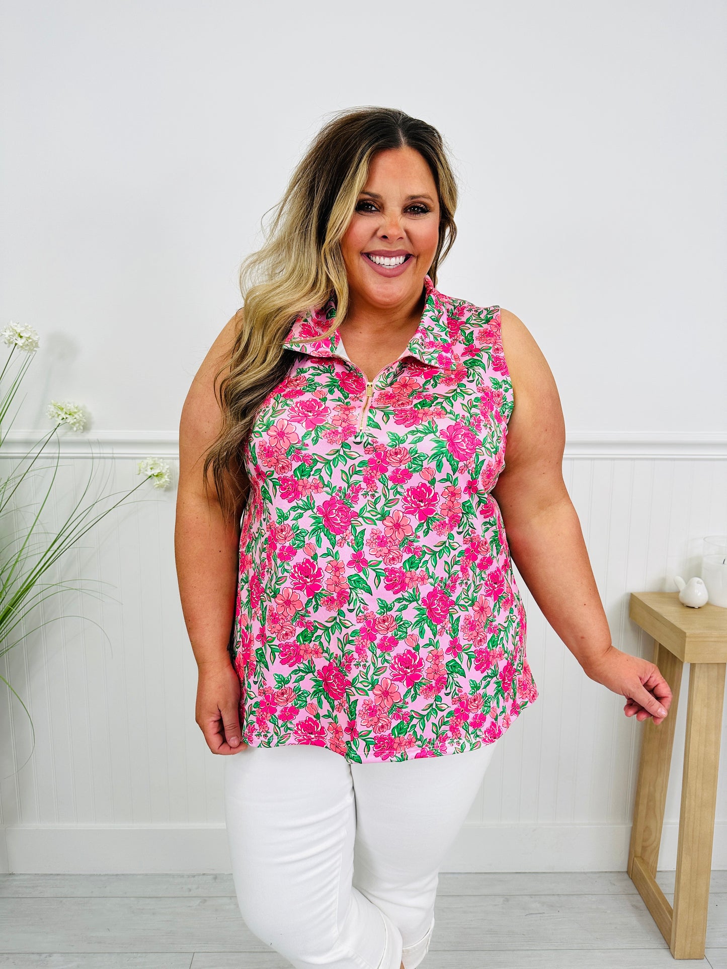 Heatwave Haven Tank Top in Charleston Print