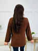 Soft Focus Pullover in Chocolate
