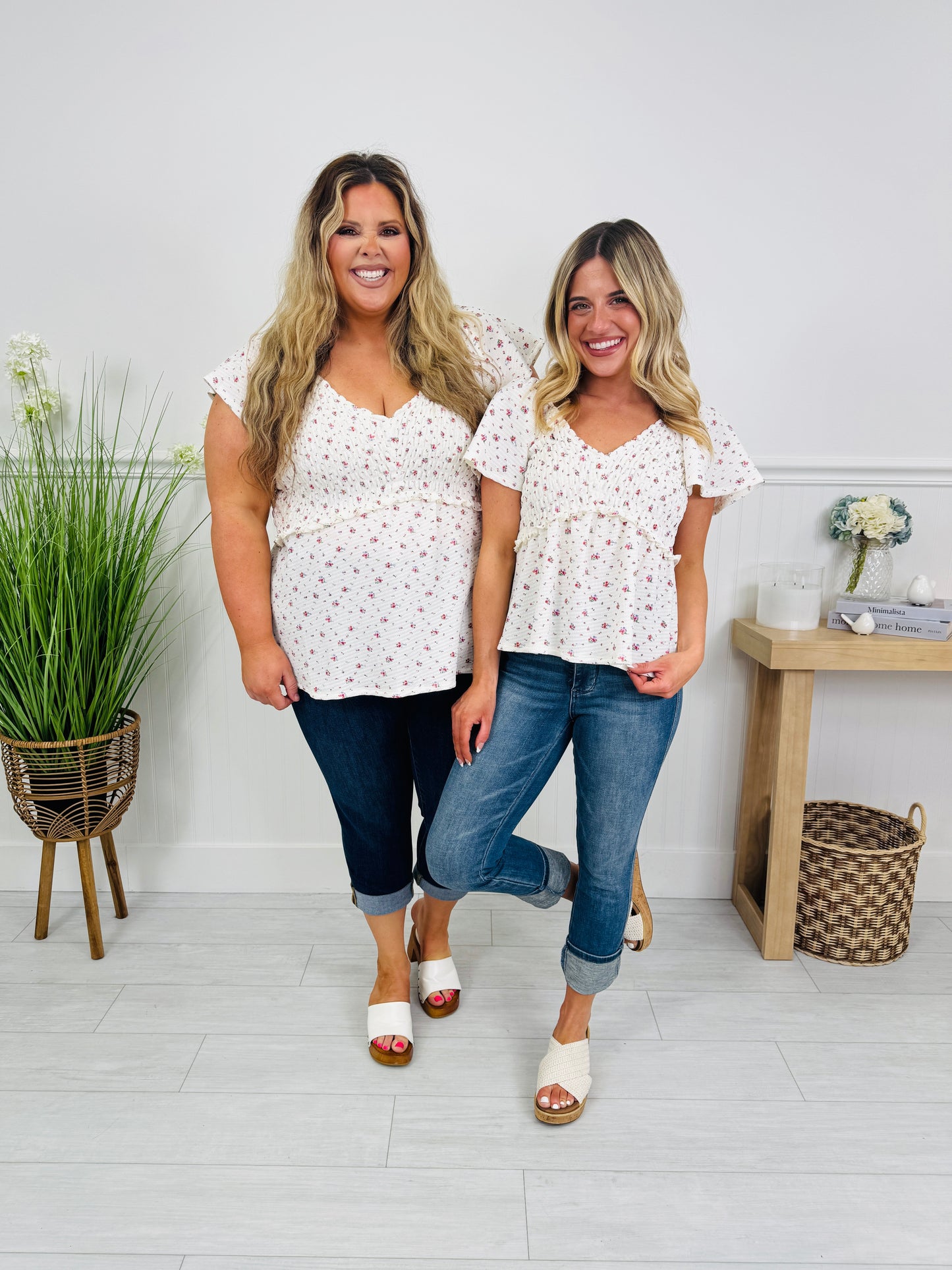 Secret Garden Top in Multi Color Floral