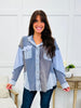 Off Duty Blues Shacket