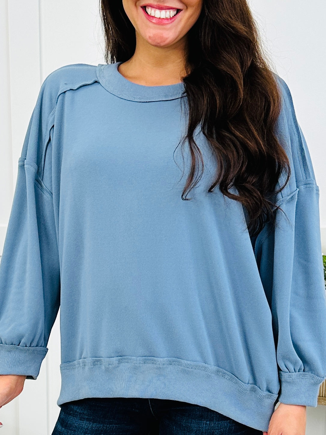 Calm & Collected Pullover In Multiple Colors