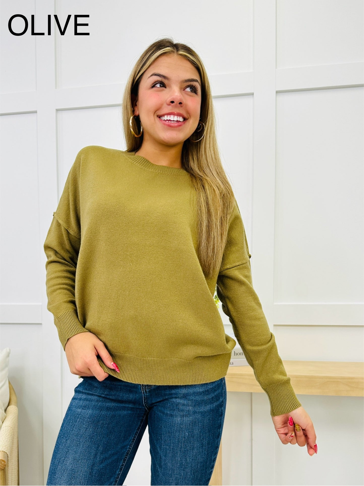 Cider Sipping Sweater- Multiple Colors!