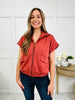 Here for the Ride Jacket In Terracotta