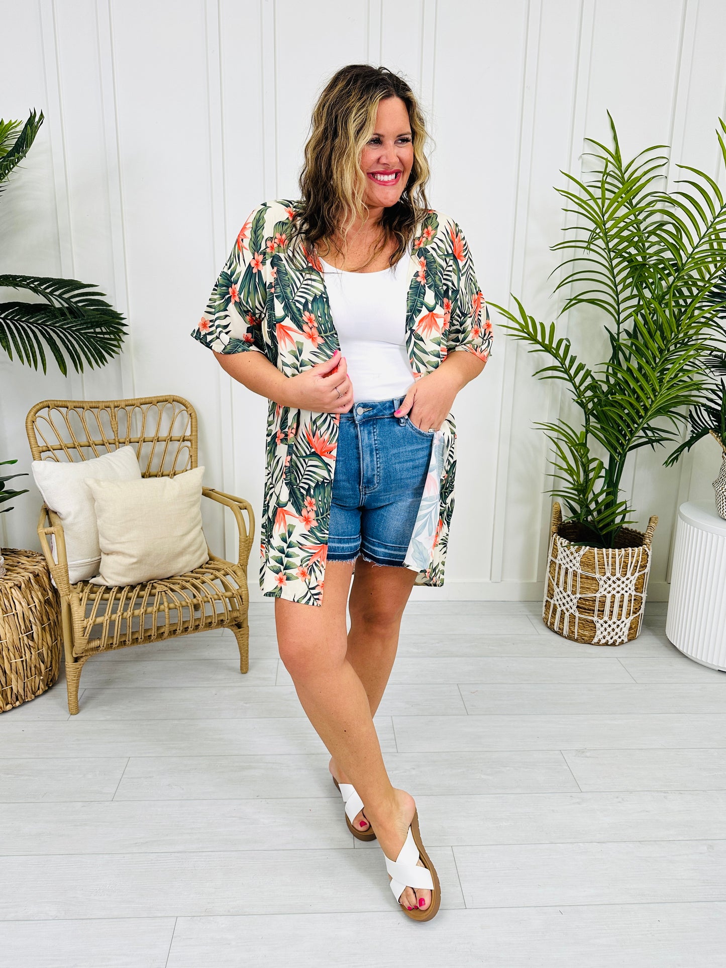 Over the Tropics Kimono