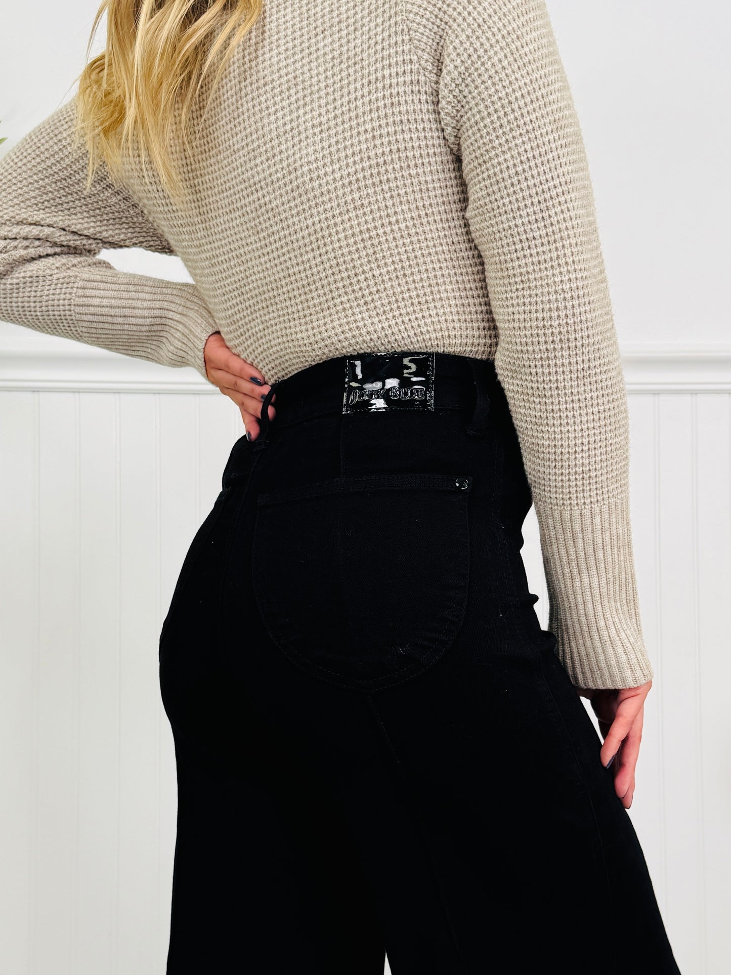 Judy Blue Black List Palazzo Jeans