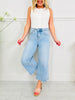 The Perfect Pick Cropped Wide Leg Jeans in Multiple Inseams