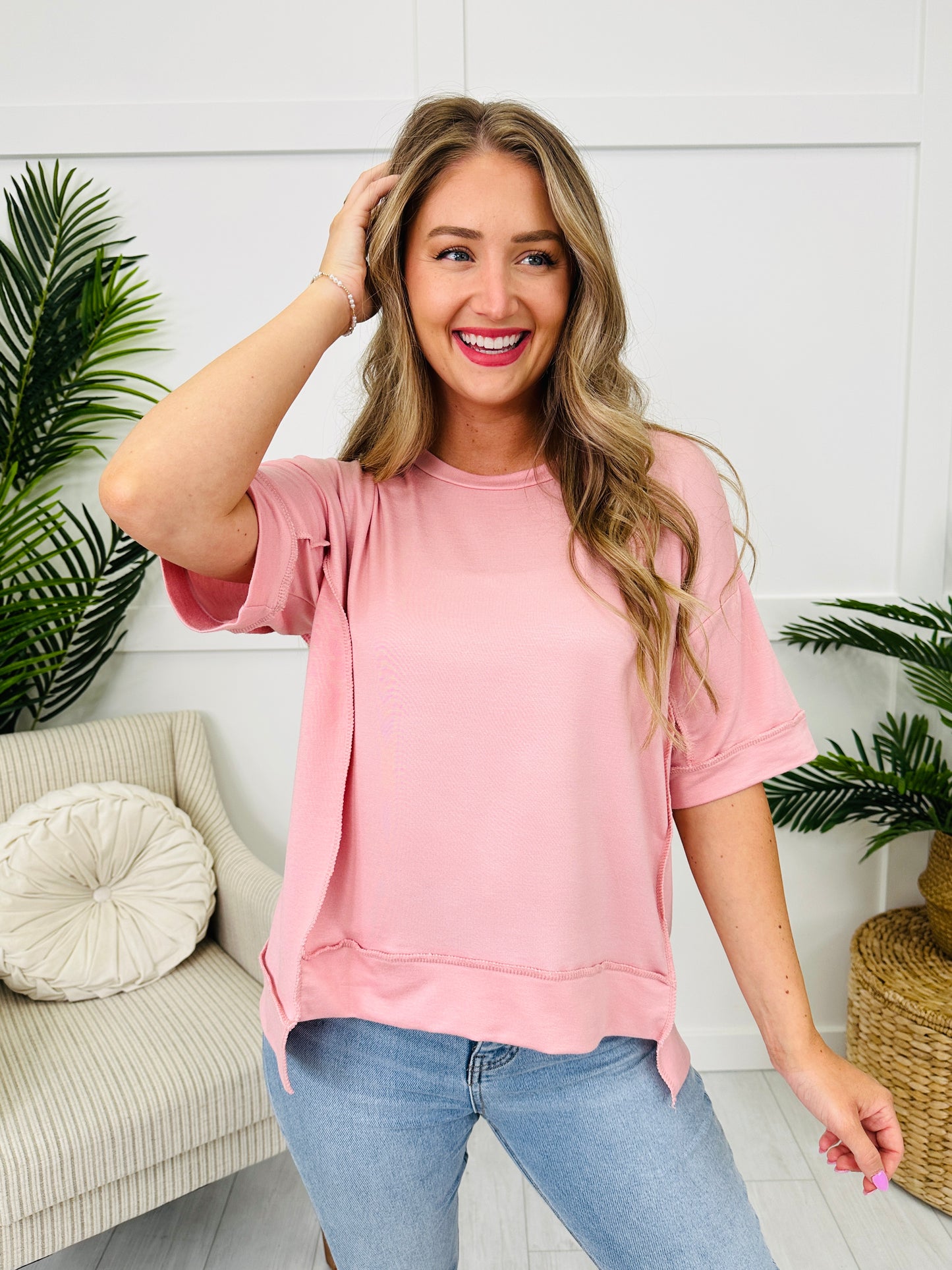 Stitch Me Sweet Top- Multiple Colors!