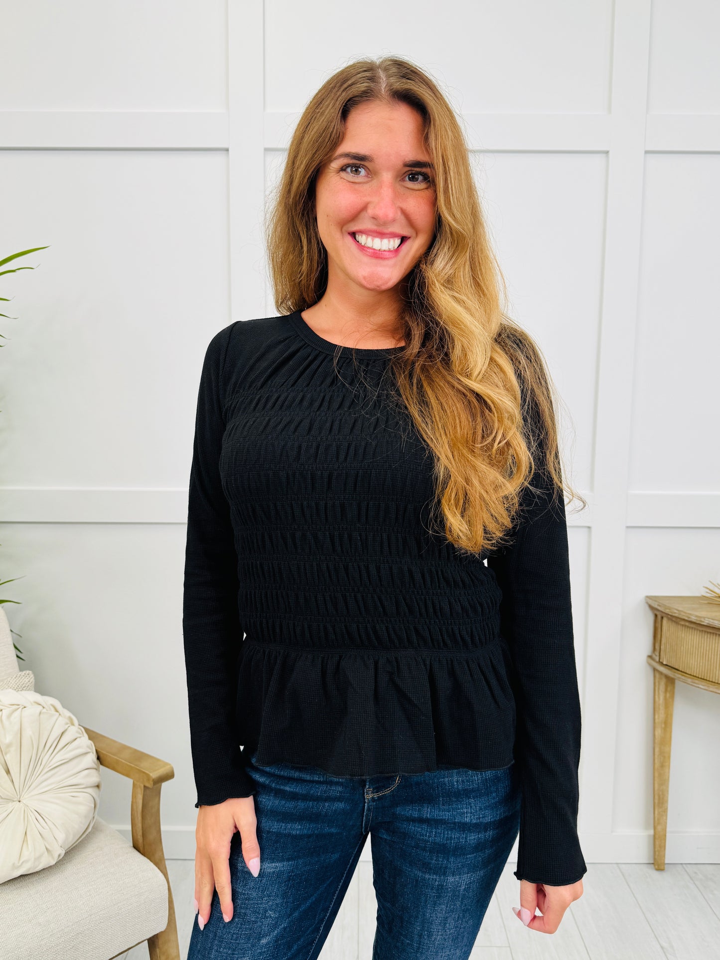 The Elegant Edge Top