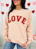 MOCO Exclusive Love and XOXO Graphic Sweatshirts