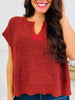 The Effortless Knit Top In Multiple Colors