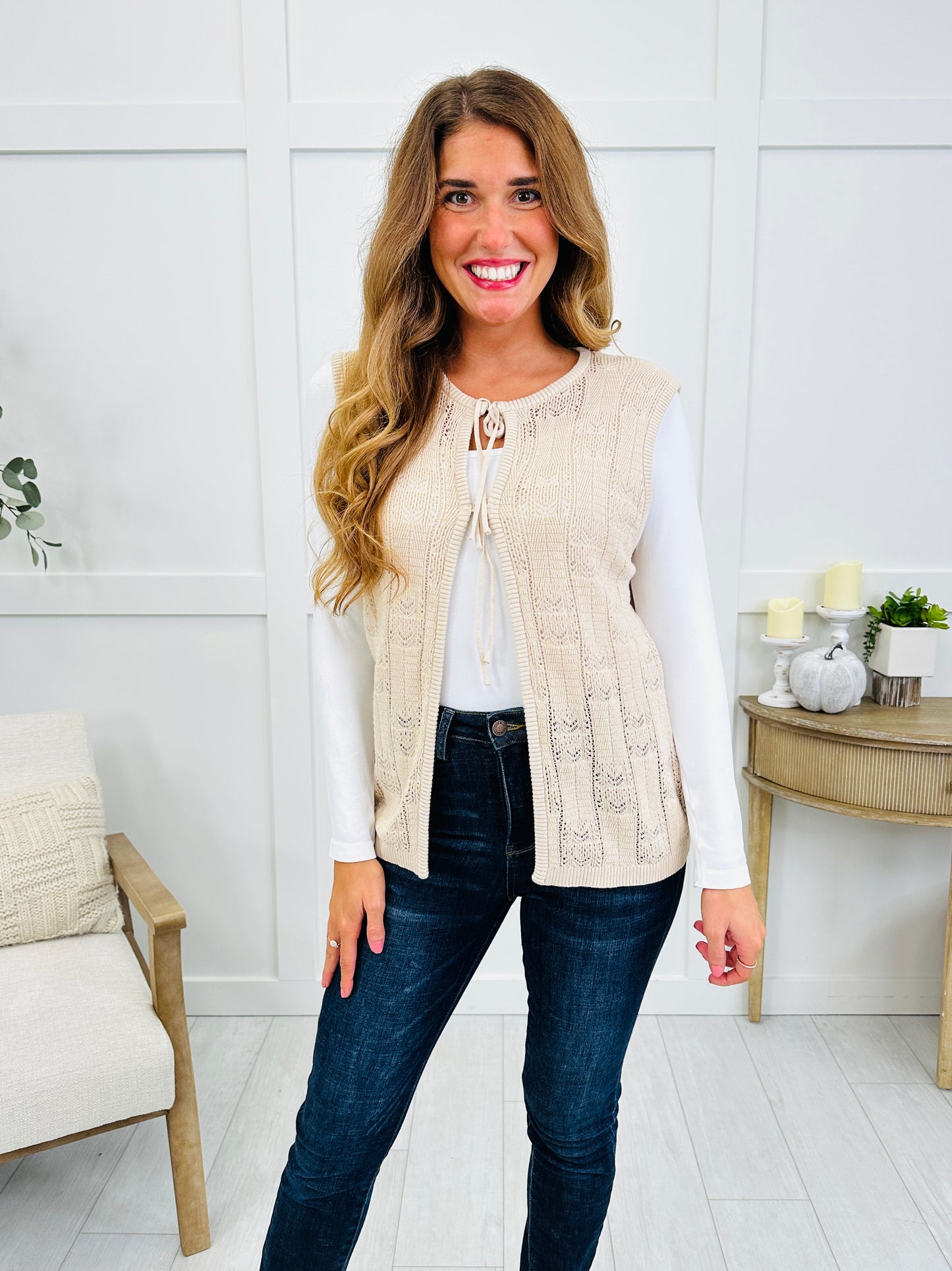 Tied In Time Vest