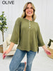 REG/CURVY Cute As a Button Top- Multiple Colors!